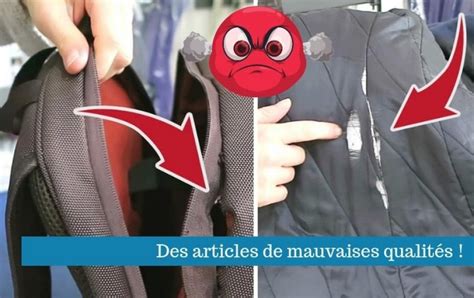sac mauvaise qualité le rendre plus souple